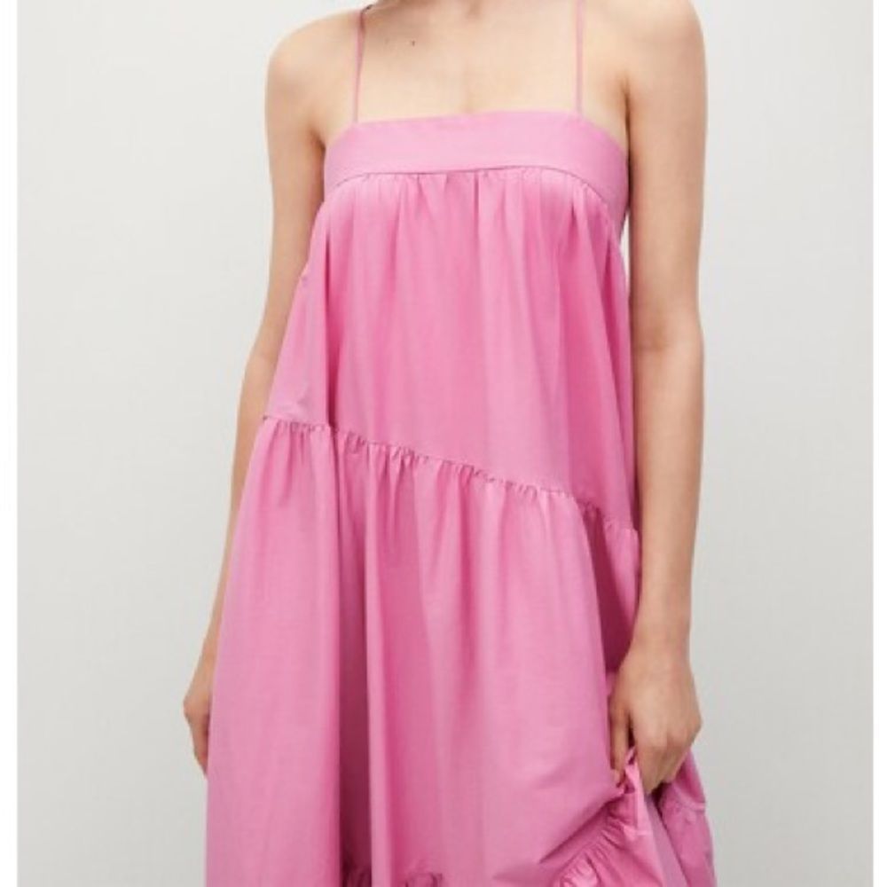 Mango Voluminous Maxi Ruffled Printed Dress - Picture 6 of 7